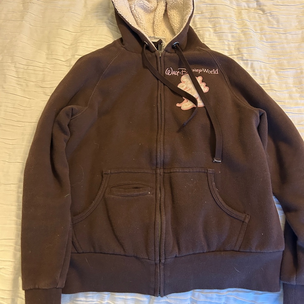Disney World Vintage Sherpa Hoodie